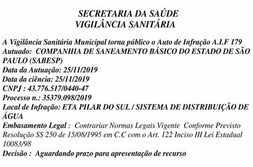 Publicao Visa - A.I.F 179