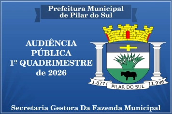 CONVITE À POPULAÇÃO AUDIÊNCIA PÚBLICA 1º QUADRIMESTRE DE 2026