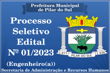 PROCESSO SELETIVO (Engenheiro(a)) - EDITAL Nº 01/2023