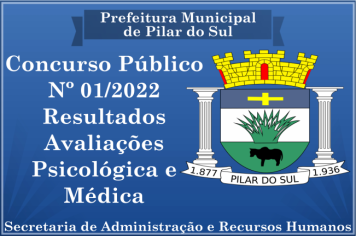CONCURSO PÚBLICO - EDITAL Nº 01/2022