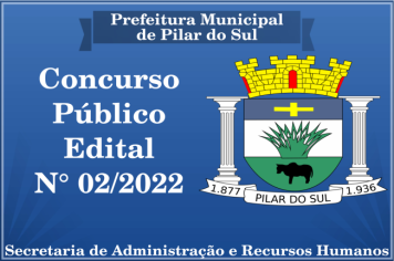 CONCURSO PÚBLICO - EDITAL Nº 02/2022
