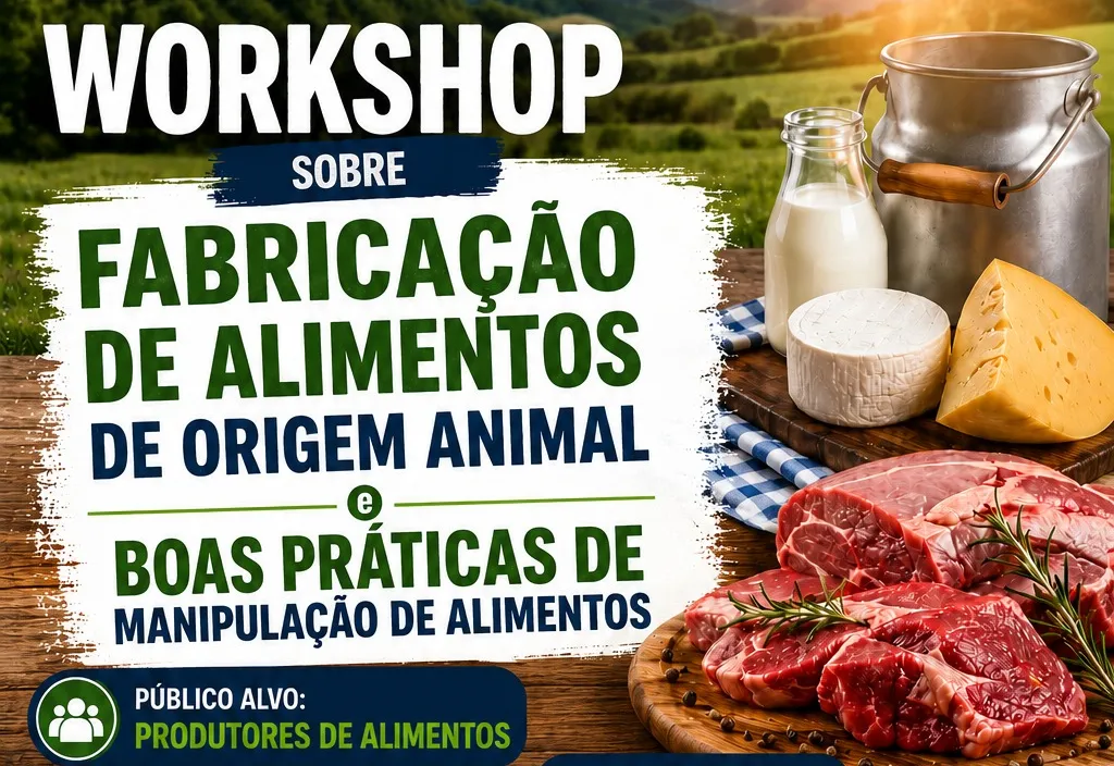 Workshop de Boas Práticas de Fabricação de Produtos de Origem Animal