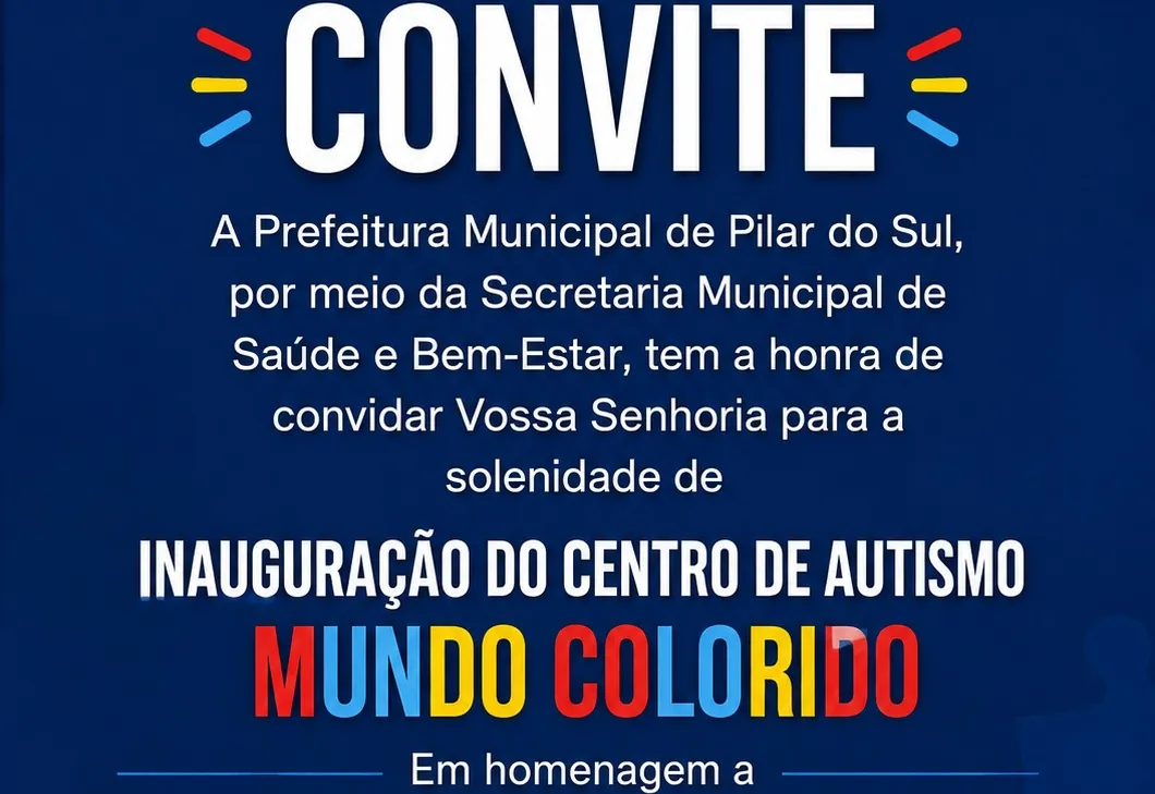  INAUGURAÇÃO DO CENTRO DE AUTISMO 