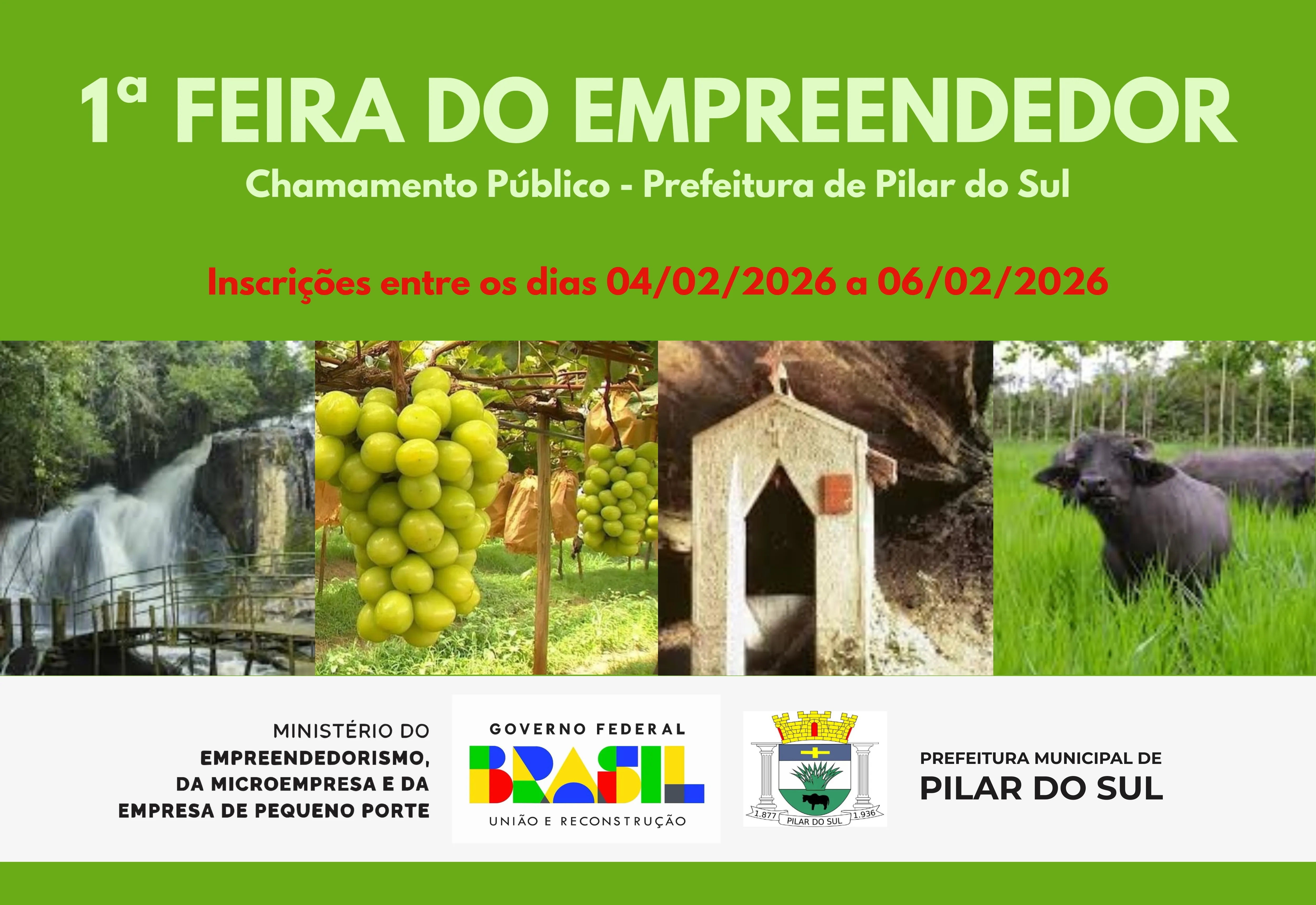 1ª Feira do Empreendedor de Pilar do Sul