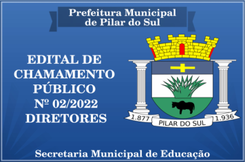 Edital de Chamamento Público Nº 02/2022