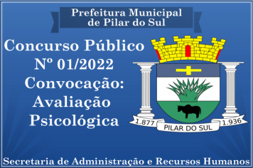 CONCURSO PÚBLICO - EDITAL Nº 01/2022