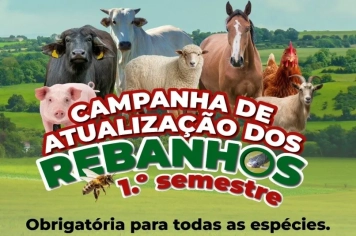 Campanha de Atualização de Rebanhos – 1ª ETAPA 2026