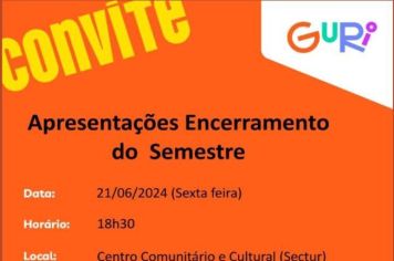 Convite Projeto Guri