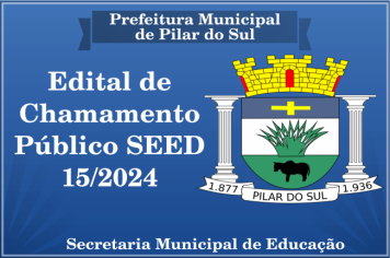 Edital de Chamamento Público 15/2024