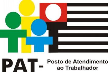 Vagas disponíveis (16/04/2021) no PAT de Pilar do Sul