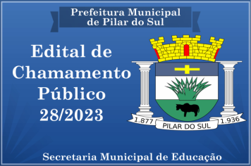 Edital de Chamamento Público n° 28/2023