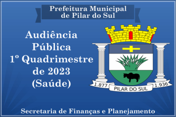 Audiência Pública 1° Quadrimestre de 2023 - Conselho Municipal de Saúde
