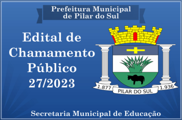 Edital de Chamamento Público n° 27/2023
