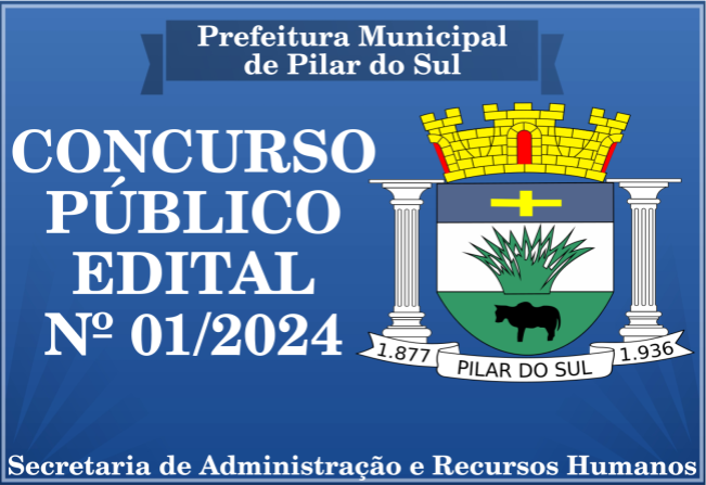 CONCURSO PÚBLICO - EDITAL Nº 01/2024
