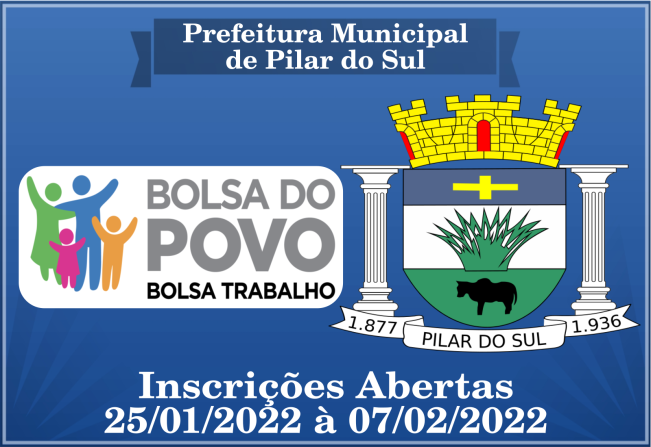 Bolsa Trabalho Inscrições Abertas