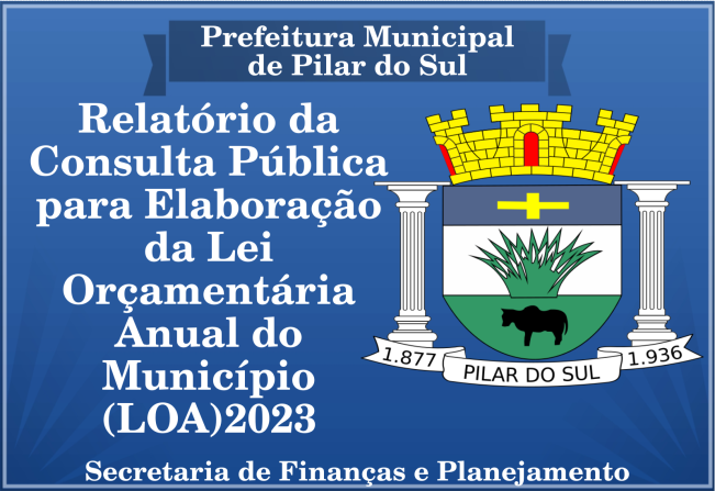 Relatório da Consulta Pública para Elaboração da Lei Orçamentária Anual do Município
