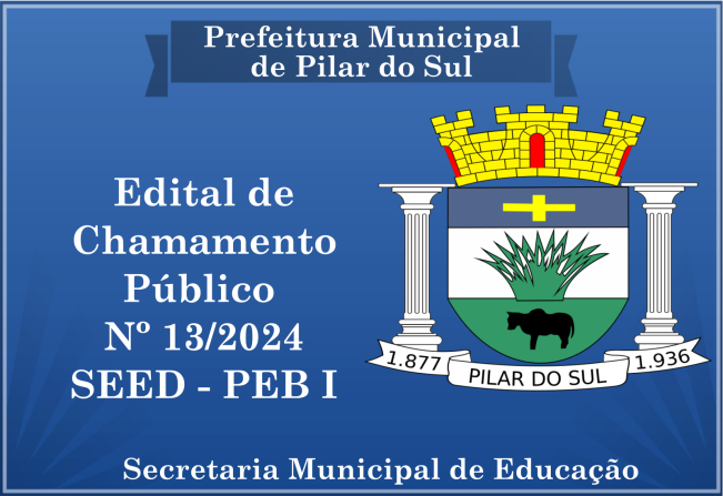 Chamamento Público n° 13/2024