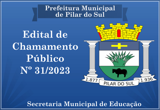 Edital de Chamamento Público n° 31/2023