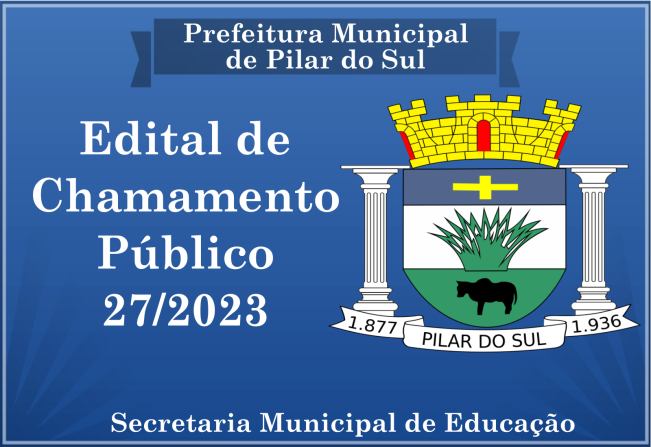 Edital de Chamamento Público n° 27/2023